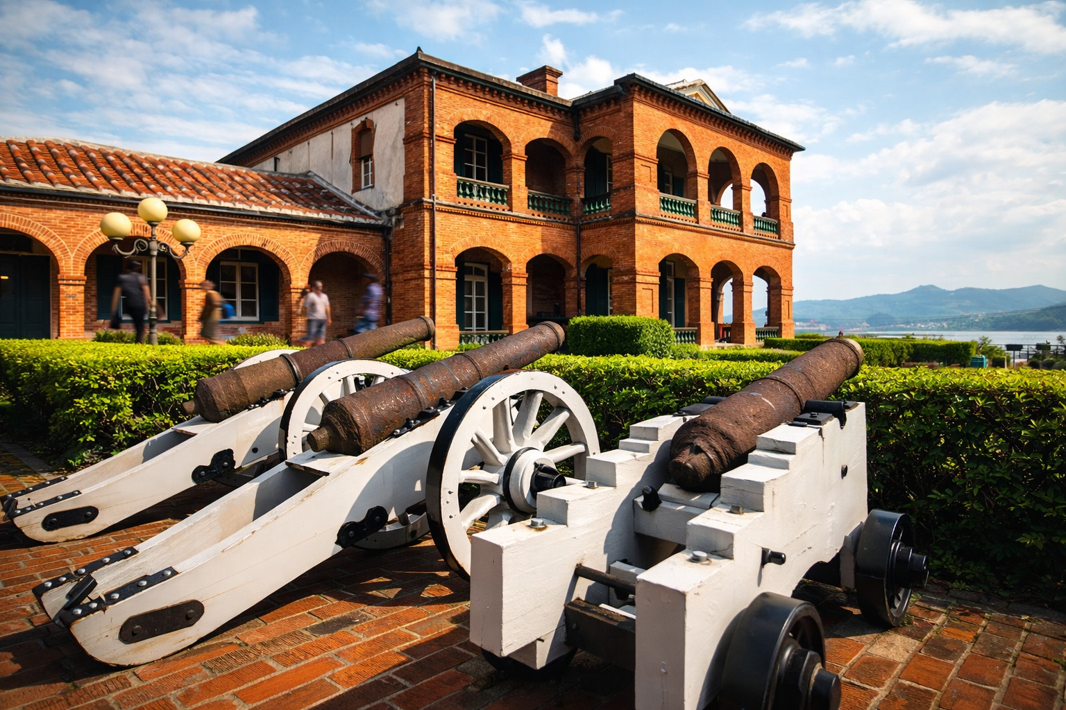 Fort San Domingo. Eine der ältesten Festungen Taiwans